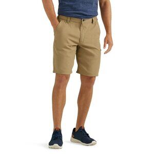 Wrangler Men’s Outdoor Performance Shorts – Brown, 10” Inseam, Relaxed Fit